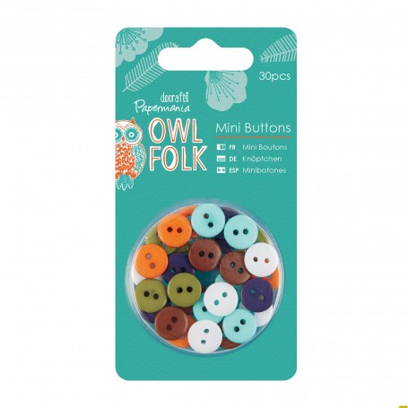 Minibotones Colores (30 pzas)