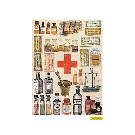 Papel de Arroz Farmacia 30x41cm