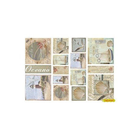 Papel de Arroz 5x70cm Seaside REF.022M