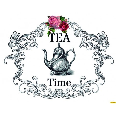 Transfers Cadence HOME DECOR Tea Time