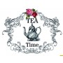 Transfers Cadence HOME DECOR Tea Time