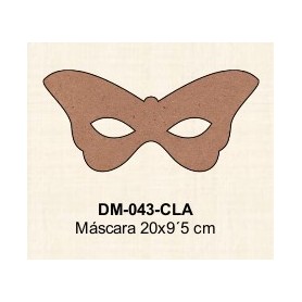 SILUETA MASCARA 20X9,5CM