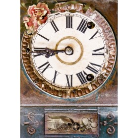 Papel de Arroz Cadence Esfera Reloj Grande 30x41 cm Ref. 548