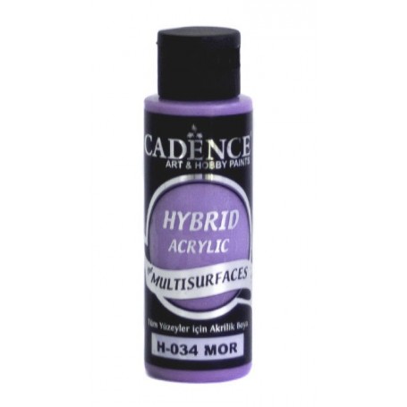 Pintura Acrílica Multisuperficie Hybrid Cadence Morado Ref. H034