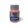 Pintura textil al agua Acrilex Rose 37ml Ref. 988