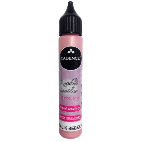 Pintura Dimensional Efecto Perla Cadence rosa bebe 25ml Ref. 592