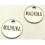 Chapa Madrina, 19mm, Pase 2mm