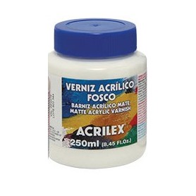 BARNIZ ACRILICO MATE acrilex 250 gr