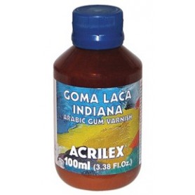 GOMA LACA INDIANA acrilex 100 grs.