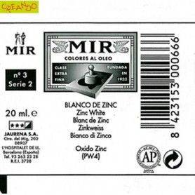 MIR  BLANCO DE ZINC 20 ml