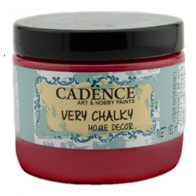 Pintura Tiza Chalky Cadence Rojo Carmesí 700gr.