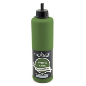 Pintura Acrílica Multisuperficie Hybrid Cadence Verde Trebol Ref. H061, 500 ml