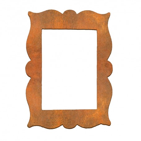 Siluetas madera Marco Liso Rectángulo 10x14 cm