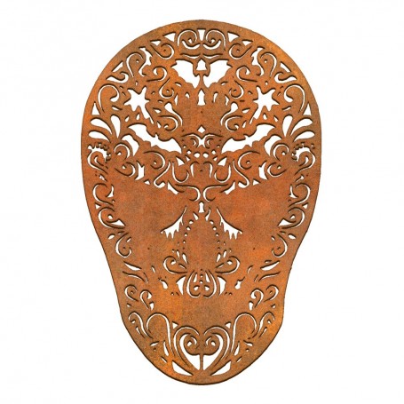 Siluetas madera Calavera 11x15 cm