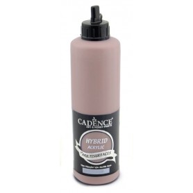 Pintura Acrílica Multisuperficie Hybrid Rosa Empolvado 500 ml Ref. H030G