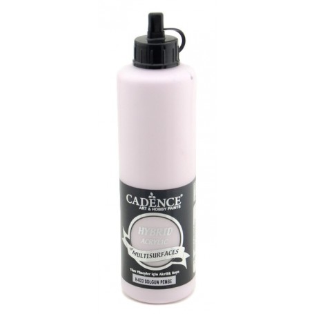 Pintura Acrílica Multisuperficie Hybrid Rosa Pálido 500 ml Ref. H023G