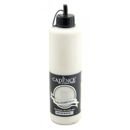 Pintura Acrílica Multisuperficie Hybrid Blanco Antiguo 500 ml Ref. H004G