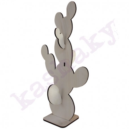 Cactus Bolas madera 40x60cm