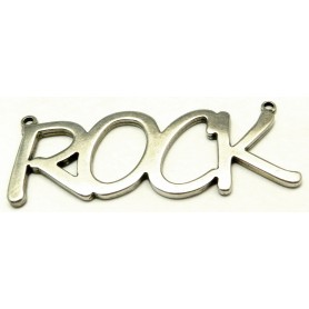 Colgante ROCK Plata 85x32mm