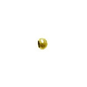 BOLA ORO VIEJO 4mm TALADRO 2,2mm