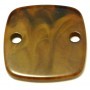 Conector Resina Marron Cuadrado 32mm