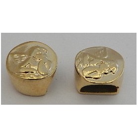 Tope Media Caña Angel Oro Brillante (pase derecha)