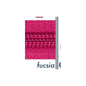 CREMALLERA CONTINUA 25M FUCSIA 1M