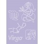 STENCIL VIRGO  29.7X21cm