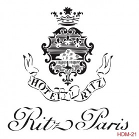 Plantilla Stencil Hotel Ritz Paris 25x25 cm