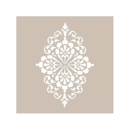 Plantilla Stencil Apliques Floral Grande 21x30 cm