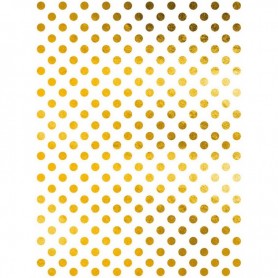 Papel de Arroz Oro Cadence Puntos 30x41cm