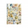 Papel de Arroz Cadence Etiquetas Shabby 30x41cm