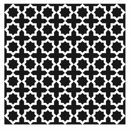 Stencil Home Decor Cadence Morroco II 45x45cm