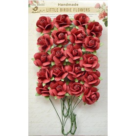 Flores de papel Catalina Riviera Red Little Birdie 