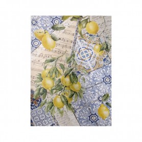 Papel de Arroz Cadence Collage Limones Grandes 30x41cm