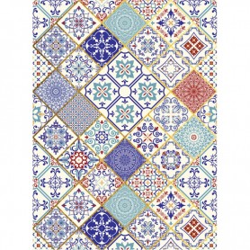 Papel de Arroz Oro Cadence Ethnic 30x41 cm