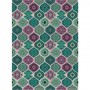 Papel de Arroz Plata Cadence Ethnic  30x41 cm Tonos Naranjas y Verdes