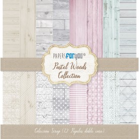 Coleccion Pastel Woods Scrapbooking 