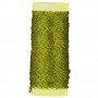 Bobina Alambre Zig Zag 0,3mm dorado