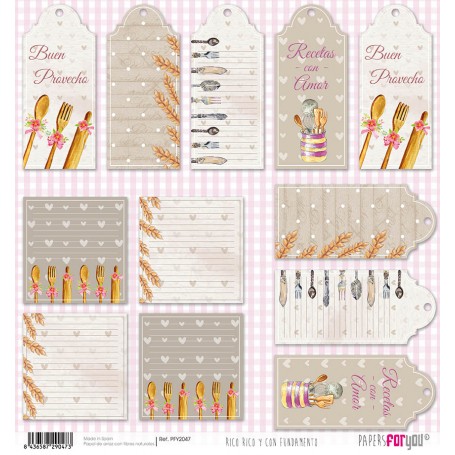 Papel de Arroz 32x30cm.