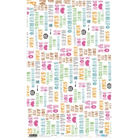 Papel De Arroz Scandi Style Best Friends 33x54cm