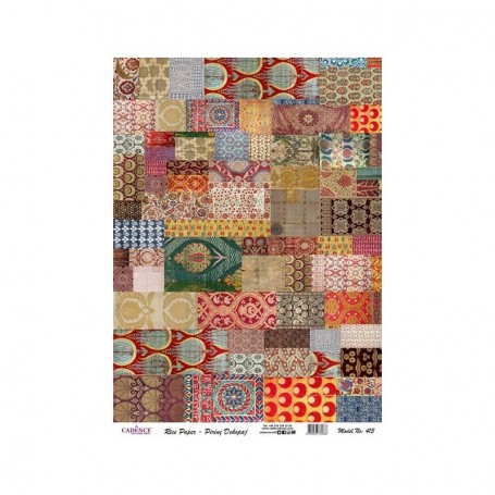 Papel de Arroz Cadence Alfombras Orientales 30x41cm