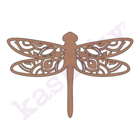 Silueta DM Libelula Filigrana 25x17cm