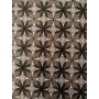 Tela algodon patchwork estampado geometrico negro y gris.  Venta de 10 en 10cm