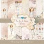 Coleccion Un dia de Ilusion Niña Rubia 12 papeles Scrapbooking 30x30cm dos caras