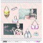 Papel Trendy Girl Collection Scrapbooking 30x30cm dos caras