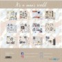 Coleccion It´s a Man World Collection 12 papeles Scrapbooking 30x30cm dos caras