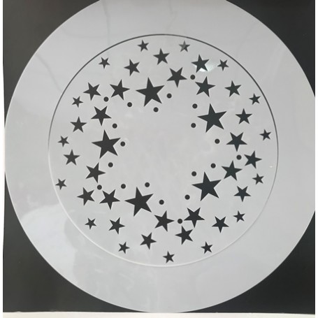 Plantilla Aladine Estrellas 28cm/diam