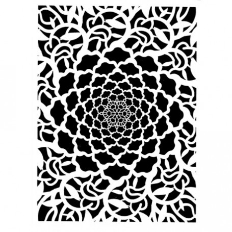 Plantilla Stencil Art & Hobby Paints Mandala 15x20cm