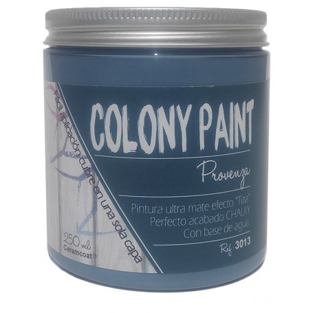 Pintura al agua efecto Chalky provenza "Colony Paint"